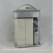 Пользовательские мягкие сумки ПВХ с ручкой для макияжа (косметическая упаковка)